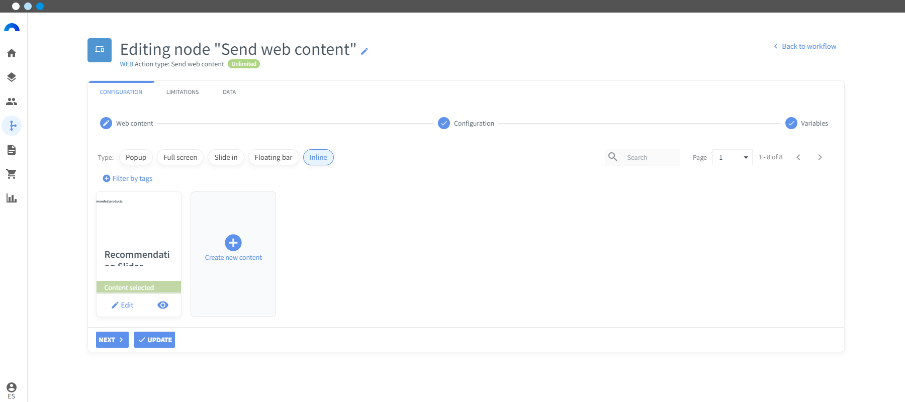 Recomendador en páginas con categorías enviar contenido web-min.png