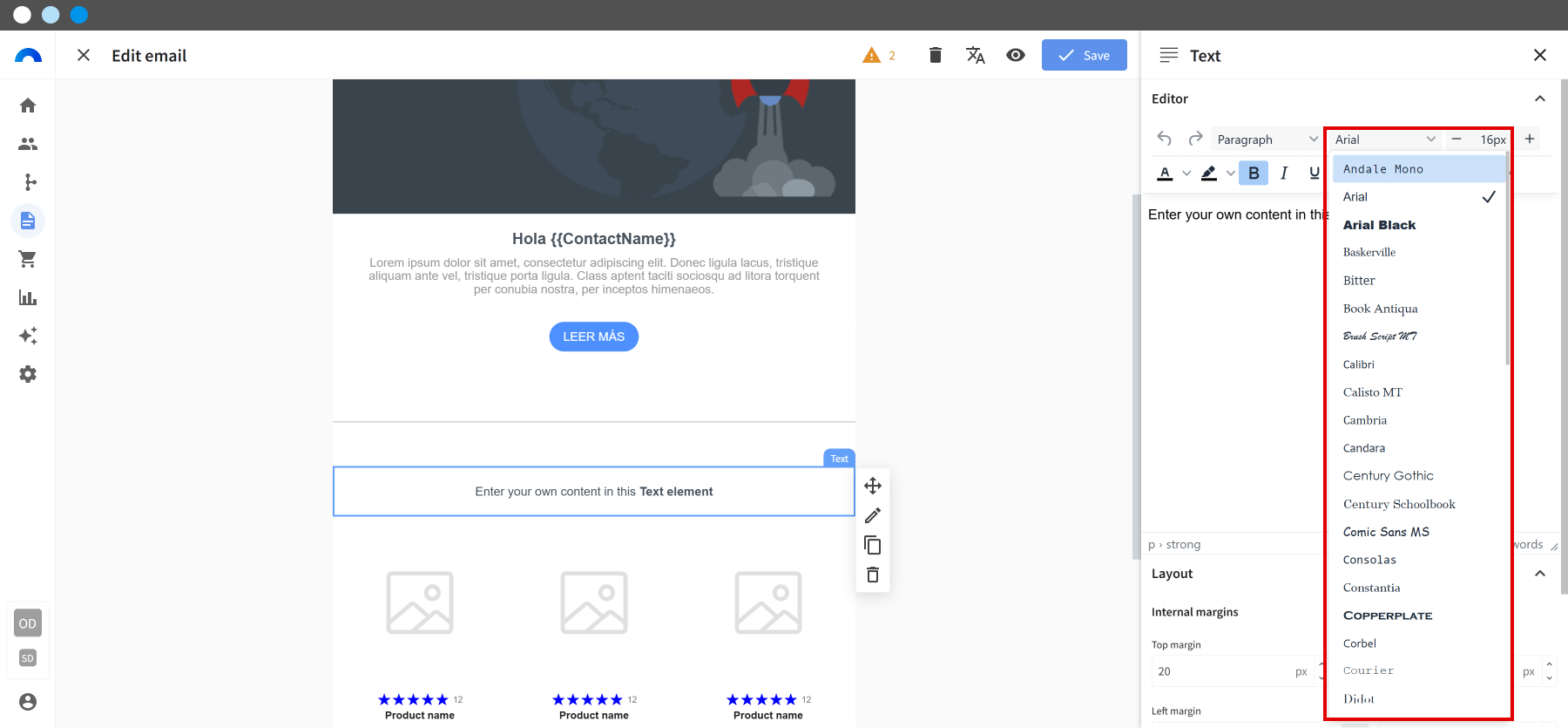 Uso de las fuentes en el Editor de Email - 1-min.png