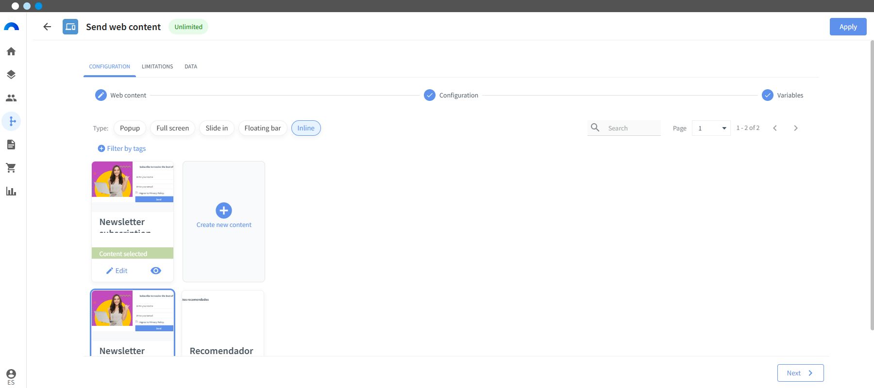 Newsletter subscription with double opt-in primer enviar contenido web.png