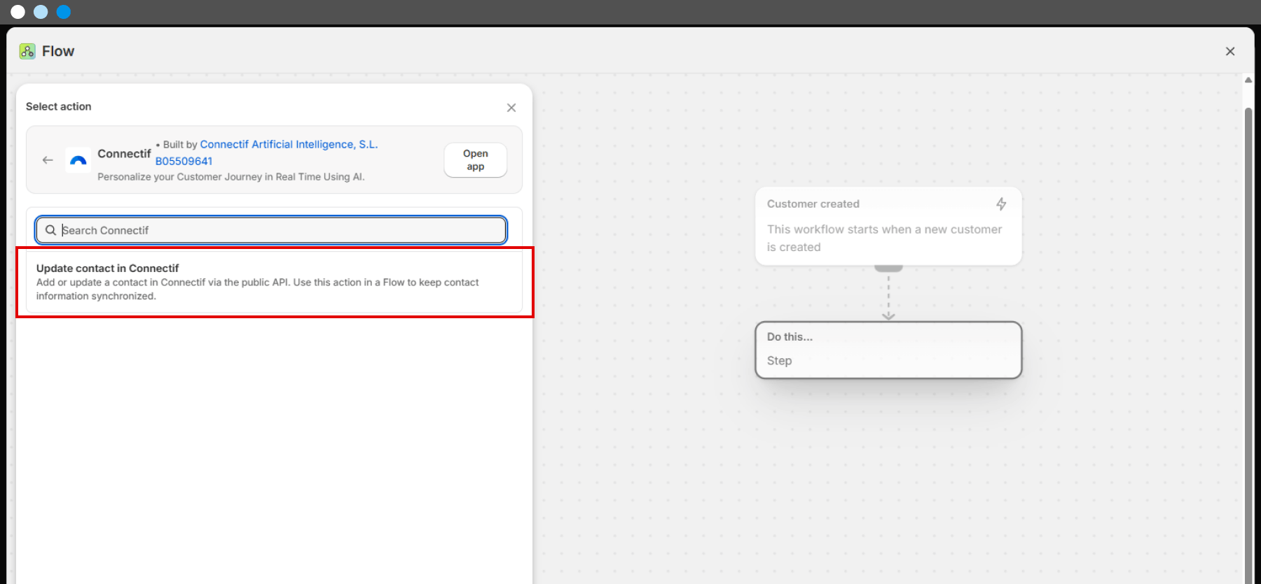 Actualizar contactos de Connectif desde Shopify Flow - 6.png