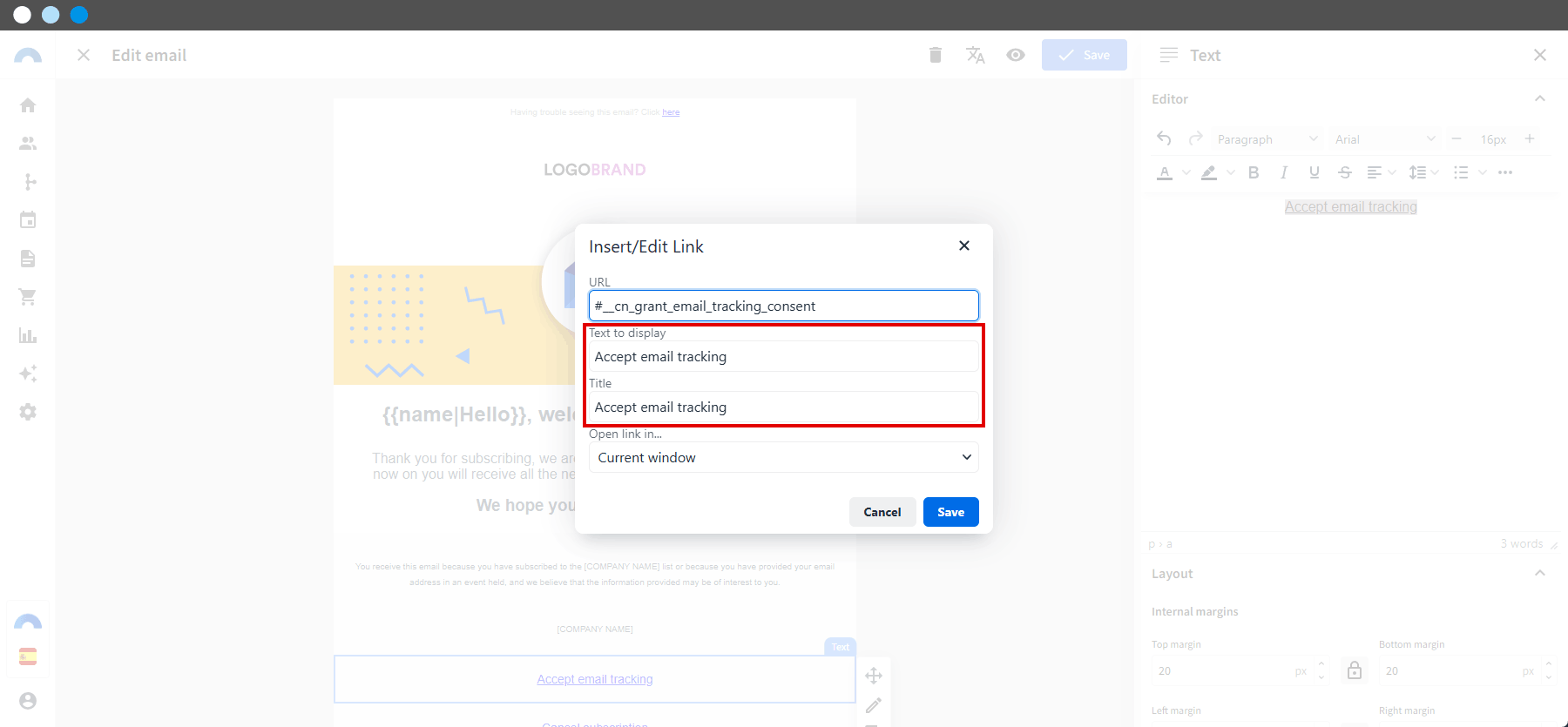 Añadir enlaces de consentimiento de Email Tracking a un email - 10.png