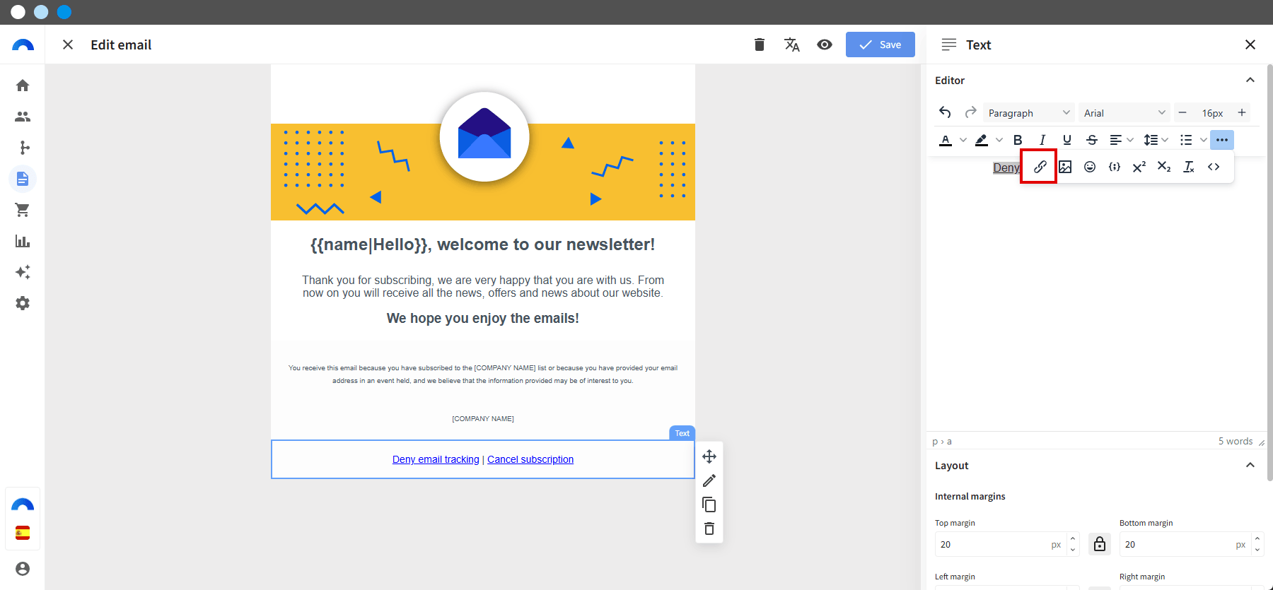 Añadir enlaces de consentimiento de Email Tracking a un email - 17.png