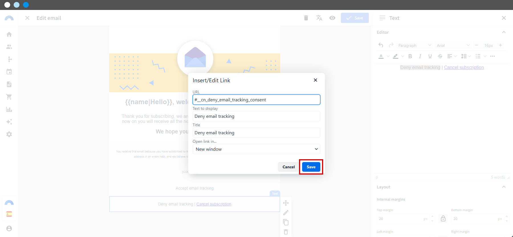 Añadir enlaces de consentimiento de Email Tracking a un email - 20.png